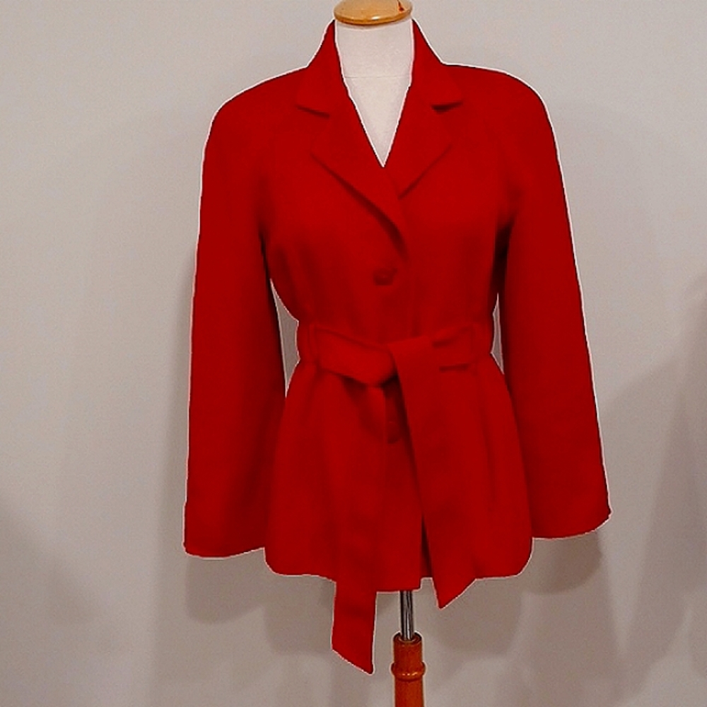 St. John Cashmere/Angora Blend Button Front Jacket- Sz. 4 - Picture 10 of 10